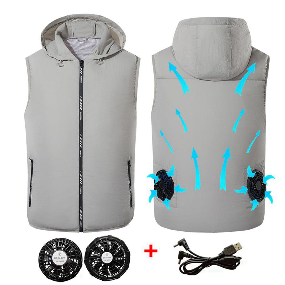 Outdoor Sport Jacket Brand - 여름 스포츠 선풍기 에어컨 시원한 남자