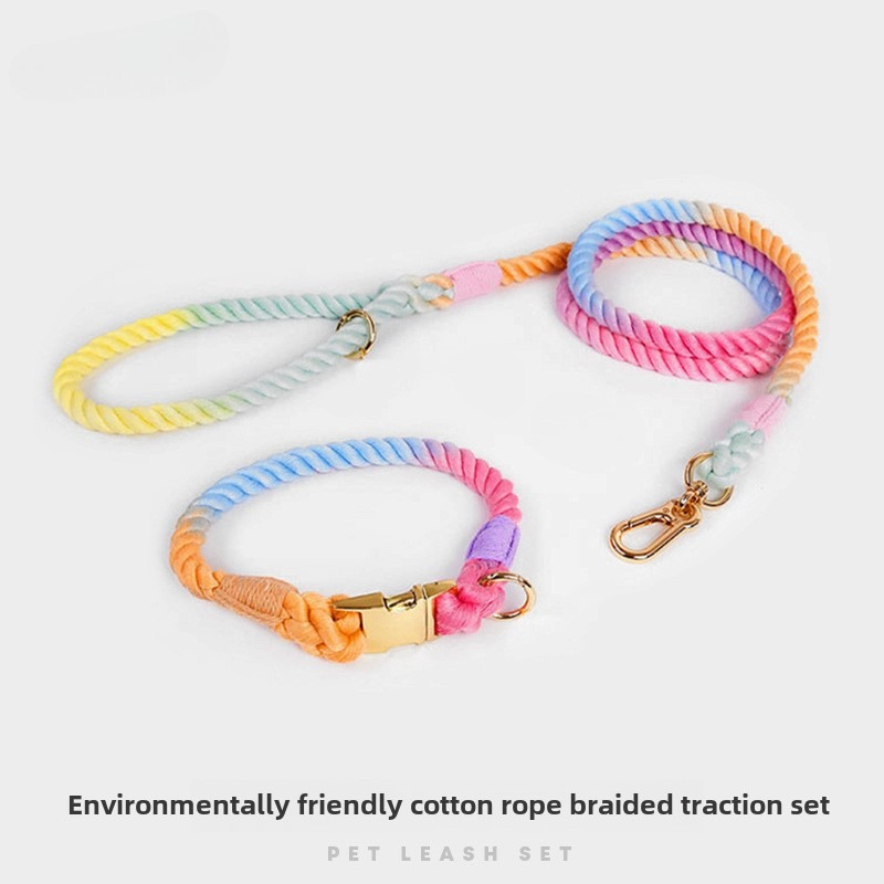 Headcollar Rope Set - Loudik 도매 손으로 짠 컬러 코튼