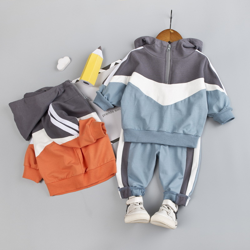 Outdoor Sport Outfit - 어린이 운동복 정장 봄 가을 소년