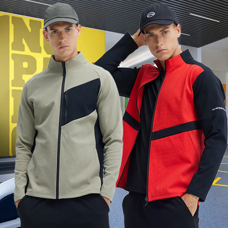 Outdoor Sport Jacket Brand - 남성용 체육관 스포츠 후드 피트니스 탑