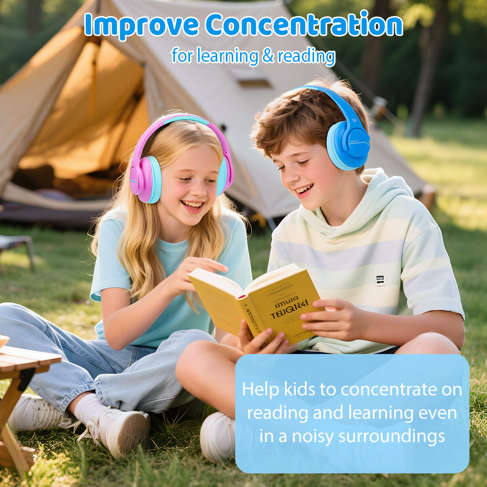 어린이를 위한 ANC 소음 차단 헤드폰 무선 블루투스  - Outdoor Sport Activities For Kids 리뷰 및 가격