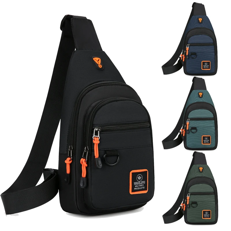 새로운 남성용 가슴 가방 남성용 레저 야외 하이킹 자전 - Outdoor Sport Backpack 리뷰 및 가격
