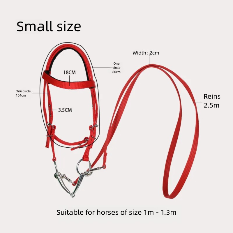 말 고삐와 리드 로프 세트, 조절 가능한 나일론 말 머 - Headcollar Rope Set 리뷰 및 가격