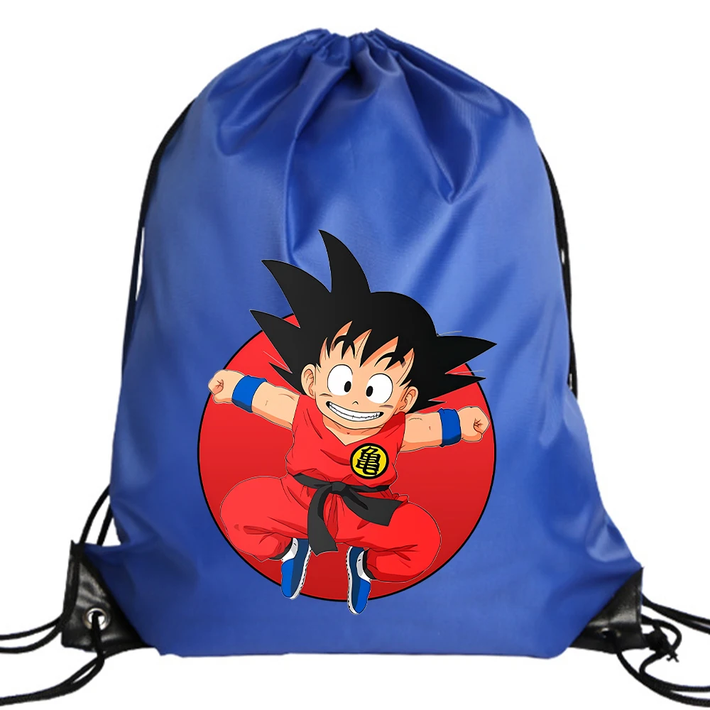 드래곤볼 폴리에스터 드로스트링 백 손오공 짐 스포츠 백 - Outdoor Sport Backpack 리뷰 및 가격