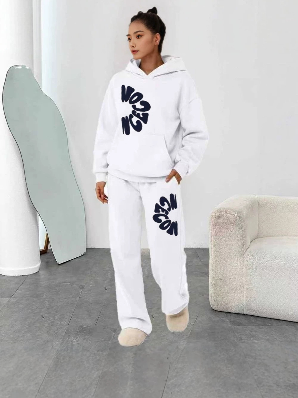 2026 신상 도매 여성용 프린트 후드 점퍼 조거 세트 - Outdoor Sport Outfit 리뷰 및 가격