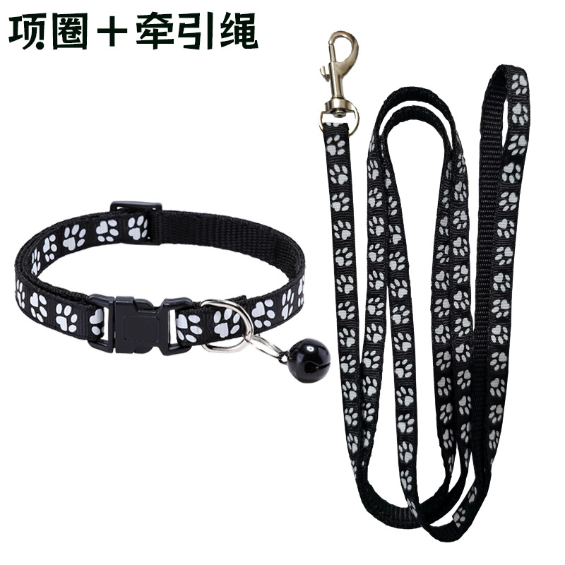 강아지 발바닥 무늬 애완동물 견인줄 조절 가능 목줄 세 - Headcollar Rope Set 리뷰 및 가격