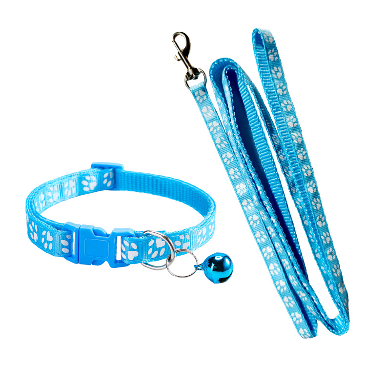 강아지 발바닥 무늬 애완동물 견인줄 조절 가능 목줄 세 - Headcollar Rope Set 리뷰 및 가격