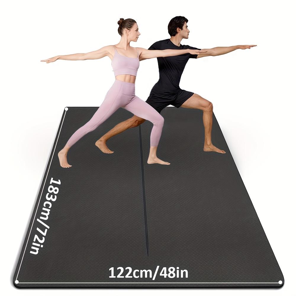 특대형 요가 매트 6x4피트(183x122cm) 8mm - Outdoor Sport Jas 리뷰 및 가격